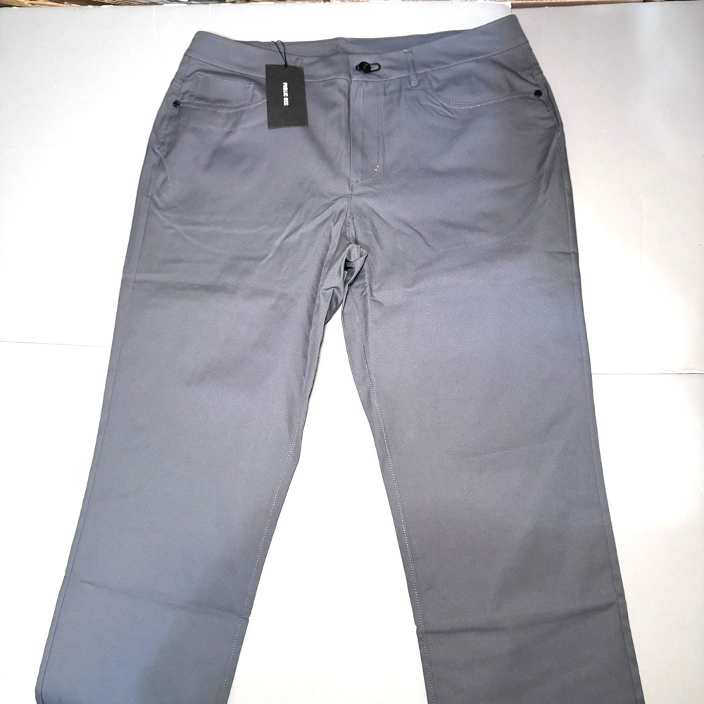 Public Rec Workday 2.0 Pants Mens 34 32 32.5 Slate Gray Performance Chino New